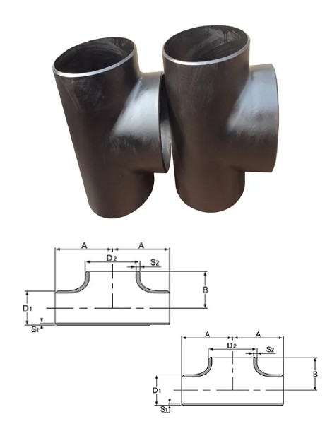 DIN 2615 Tee Buttweld Fittings