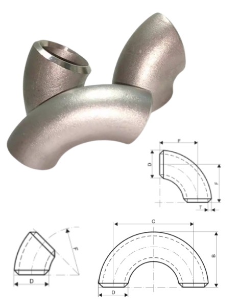 EN 10253-2 Elbow Buttweld Fittings