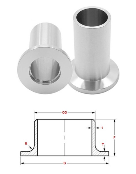 Long Stub End Buttweld Fittings
